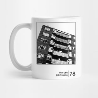 Pere Ubu / Minimalist Graphic Artwork Design Mug